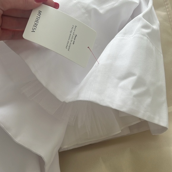 NWT Staud Landscape Dress in White - Picture 6 of 6